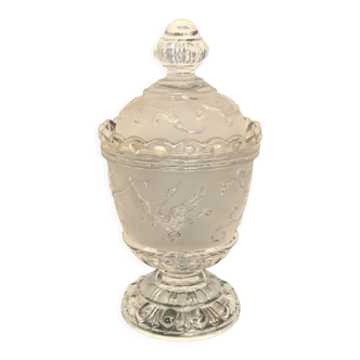 Baccarat crystal mustard