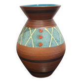Vase vintage W.Germany 638 Design rétro vintage 60/70
