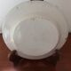 Set of 2 old painted terracotta plates enamelled