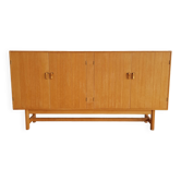Danish highboard in oak by Kurt Ostervig for KP Möbler