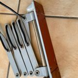 Lampe zigzag vintage grise style industriel