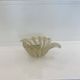 Murano Barovier 'Zebrati' Decor Glass Shell Bowl Hollywood Regency, 1960s
