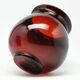 Modernist vase, glass, Poland, 1970s
