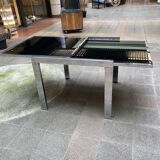 Table "La Métal" - Edition D Milano - 70s