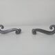 Pair of old door handles levers