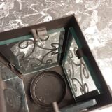 Metal glass lantern  year 85