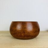Danish teak fruit bowl, 1960s, Scandinavian