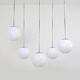 Tecnolumen vintage pendant globe lamp Bauhaus style