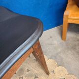 Vintage art deco table 1930 in solid wood