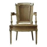 Louis XVI armchair with column