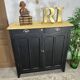 Black Parisian sideboard