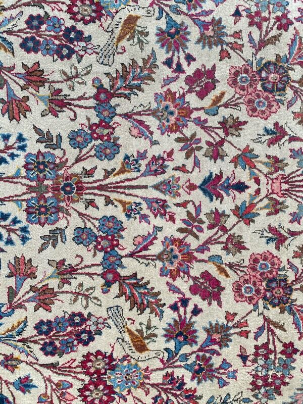 Ancient Persian rug Kashan 128x212 cm