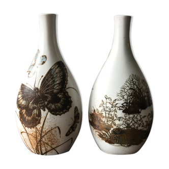 Scandinavian ceramic vases by Nils Thorsson for Royal Copenhagen, 1960s