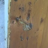 Ensemble grandes portes double  de placard ancienne moulurée