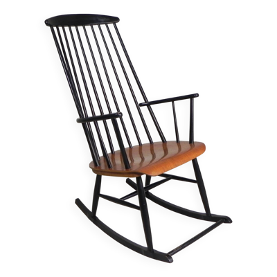 Spindle chair, rocking chair
