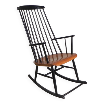 Spindle chair, rocking chair
