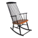 Spindle chair, rocking chair