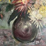 Painting on canvas bouquet, oil on canvas