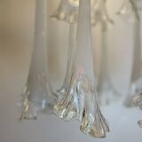 Calla, Murano Ceiling Lamp by Venini, 1960s