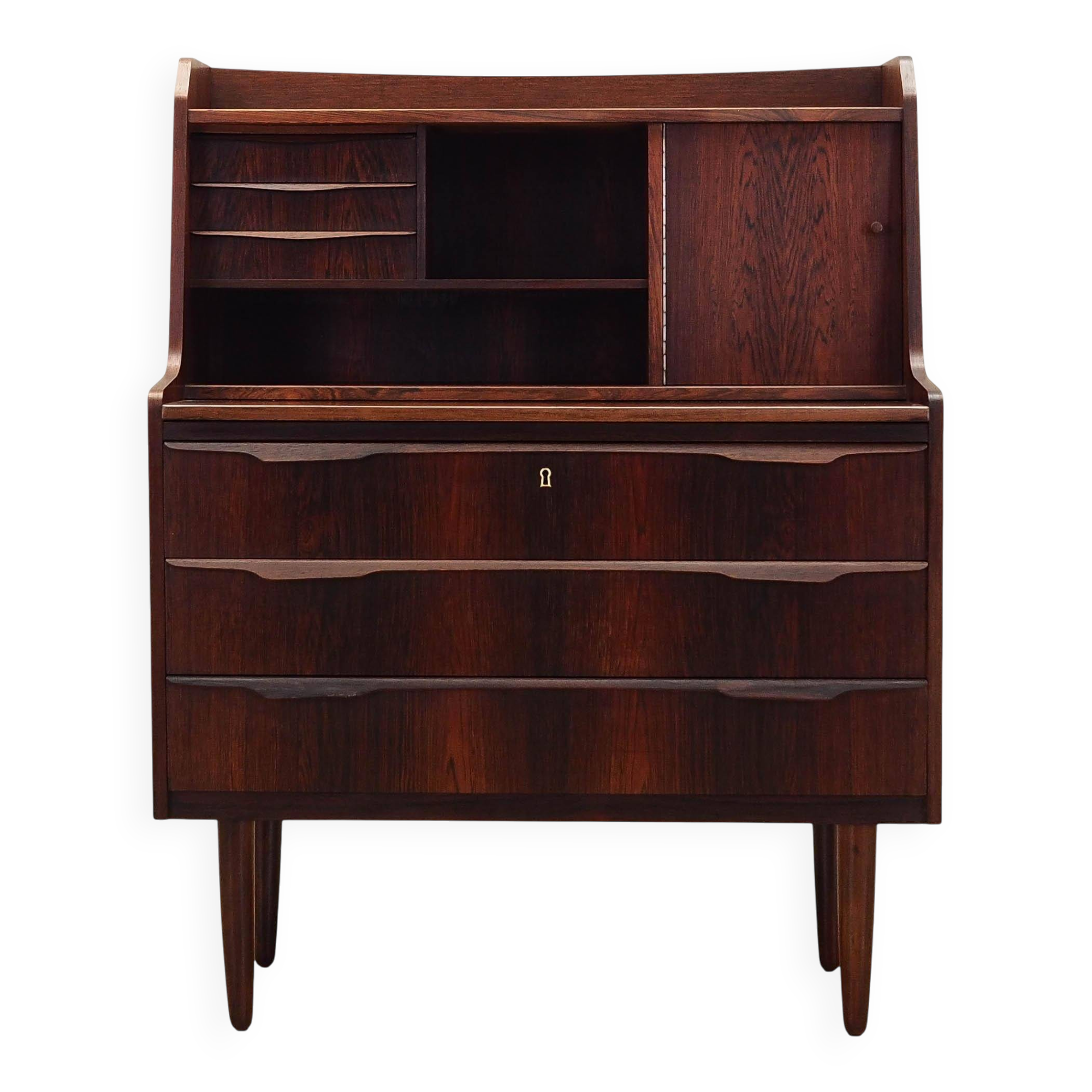 Rosewood secretary, Danish design, 1970s, production: Denmark