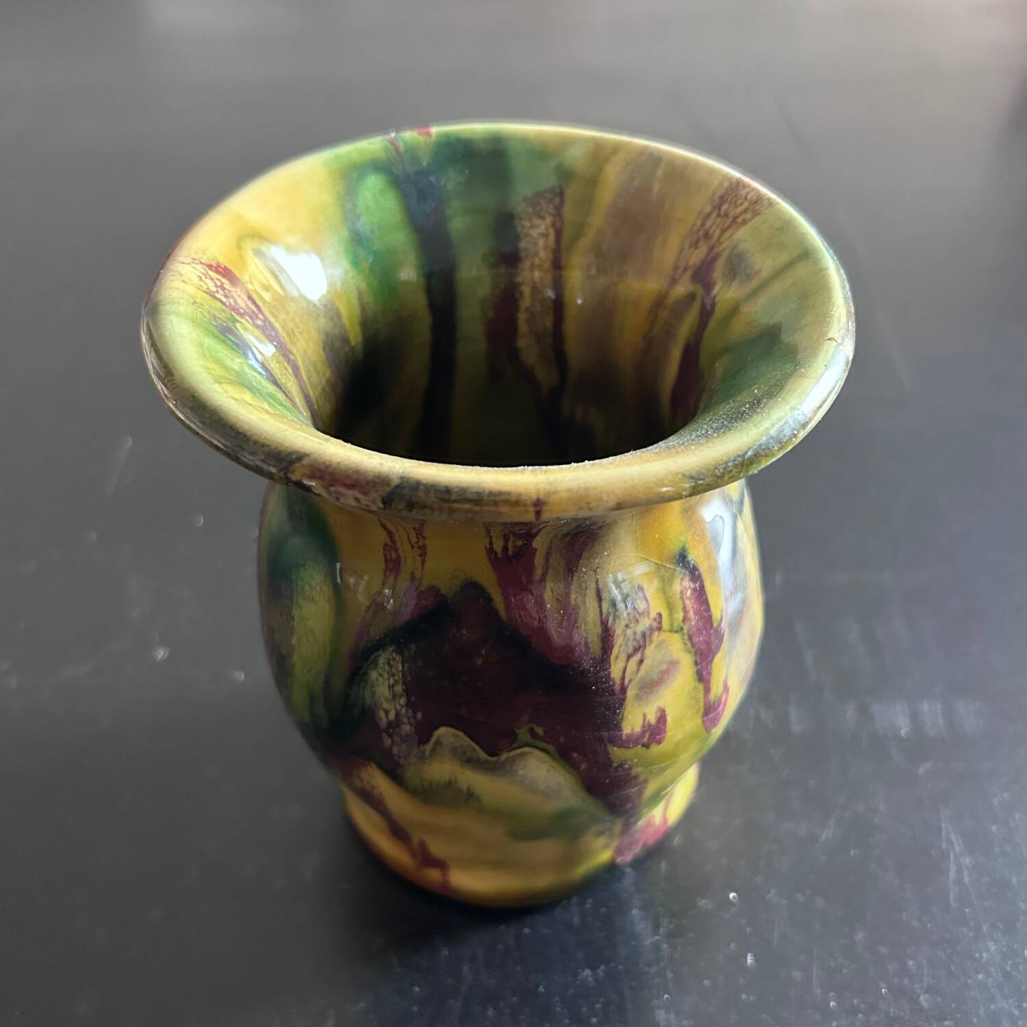 Provençal flamed vase