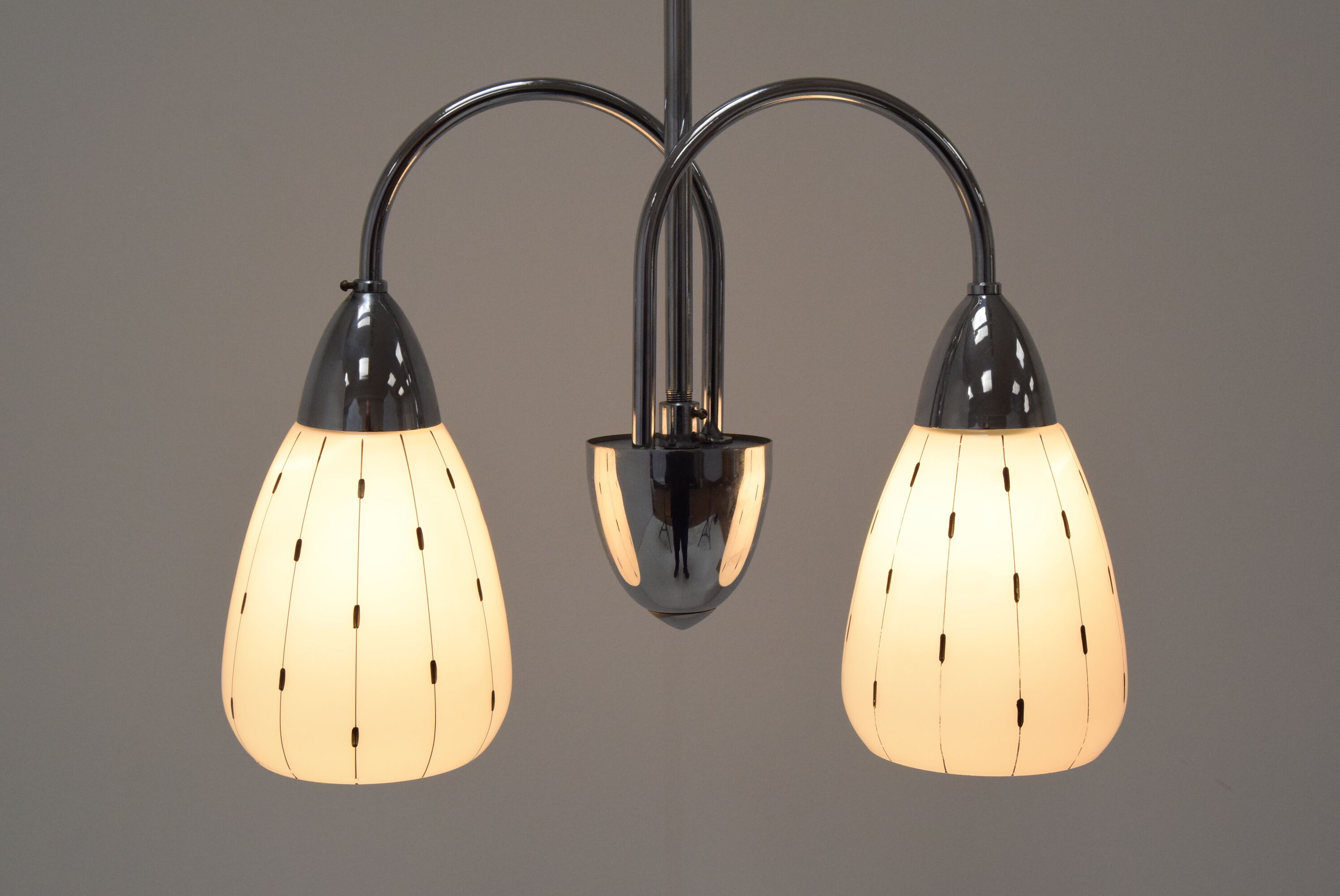 Mid-century Chandelier/Instala Decin,1960's