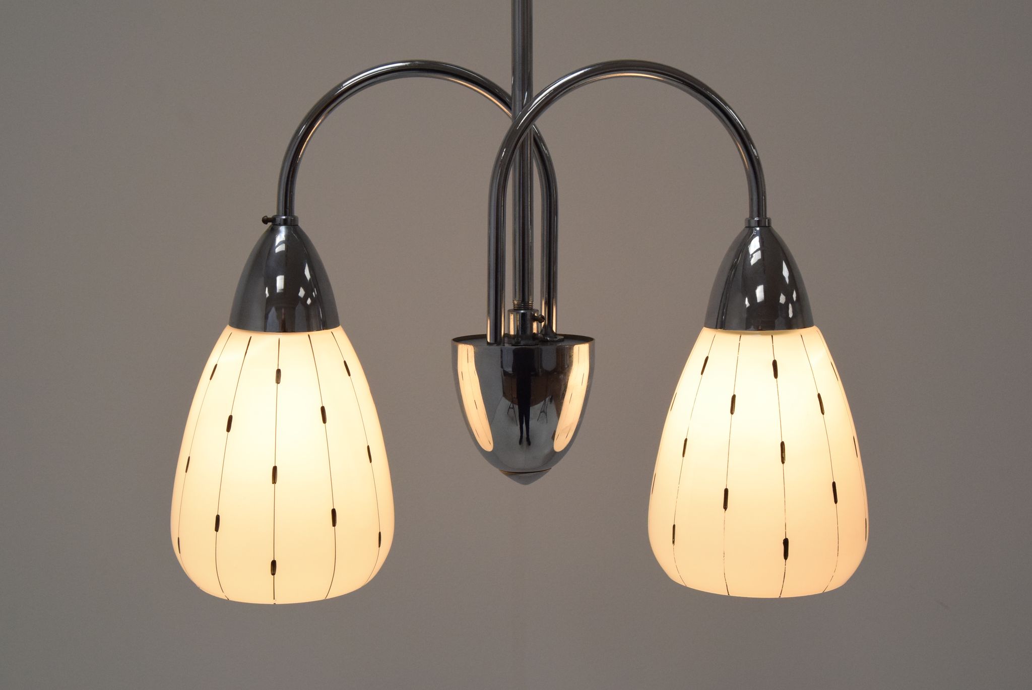 Lustre du milieu du siècle Instala Decin, années 1960