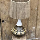 G Pelletier ceramic lamp