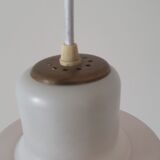 Ceiling lamp in opaline 60s