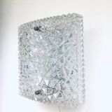 Glass Sconce Wall Lamps from Bur Leuchten, 1960s, Set of 2