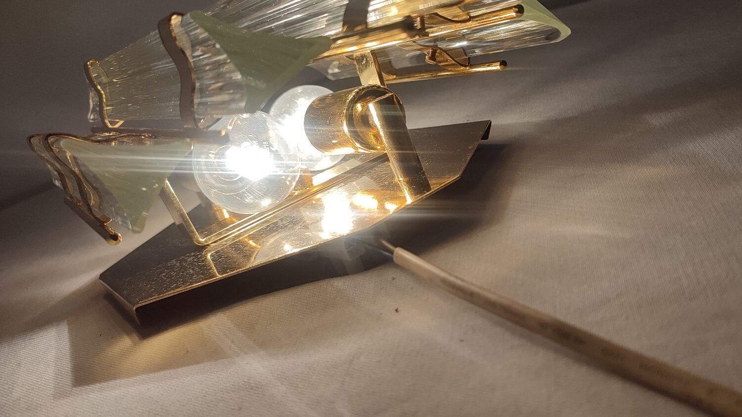 Apply glass "Venini". Italy, 1970s.