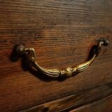Walnut chest of drawers