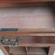 Walnut cabinet stamped BRUN.G.