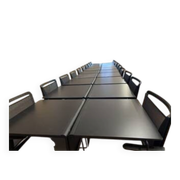 20 tables Ibebi Galileo et 20 chaises Tosca