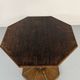 Vintage 1940s/50s bistro table with brass finish