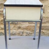Stool chest formica vintage