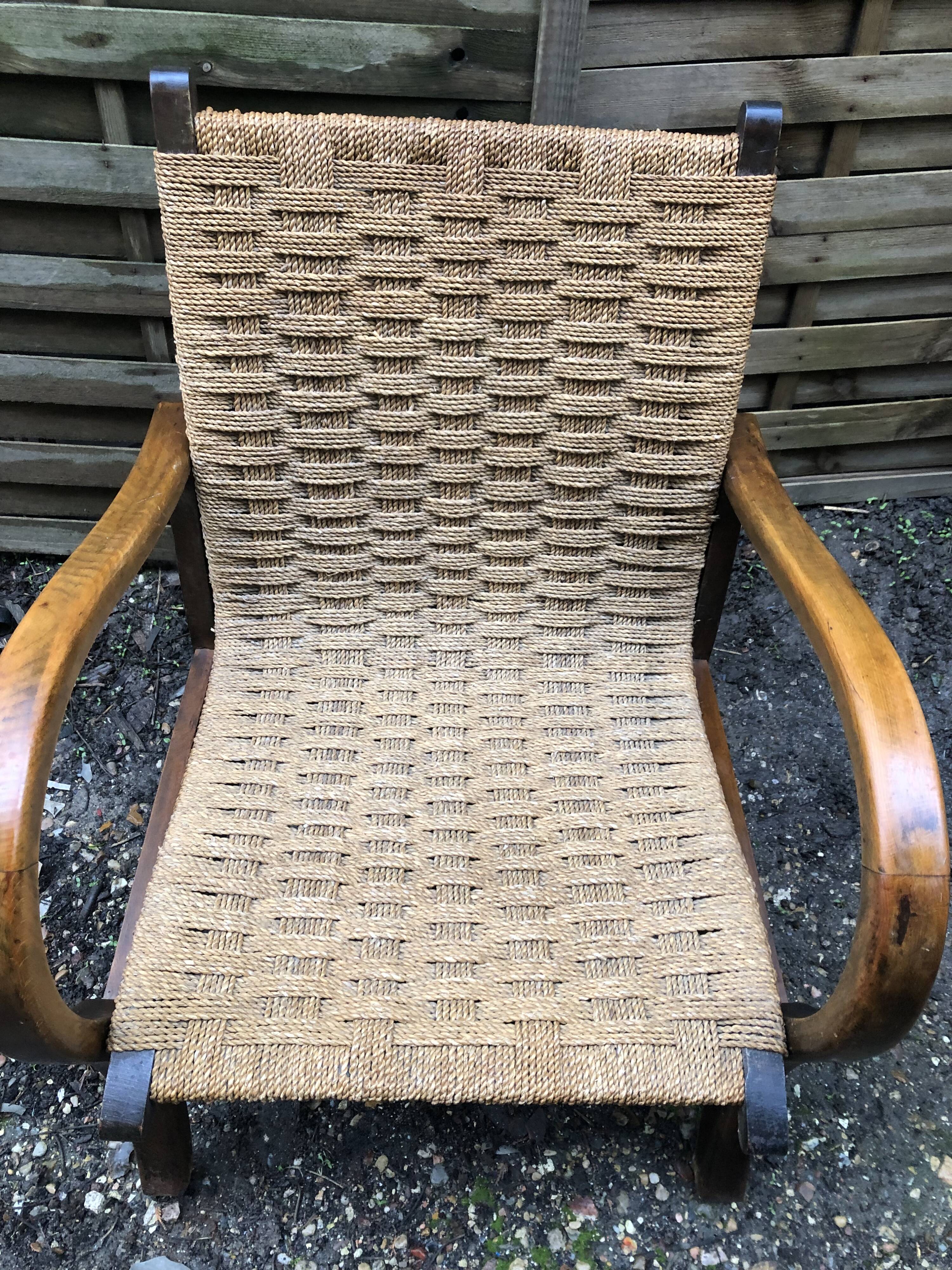 Art Deco armchair Erich Dieckmann 1930s/40s Bauhaus