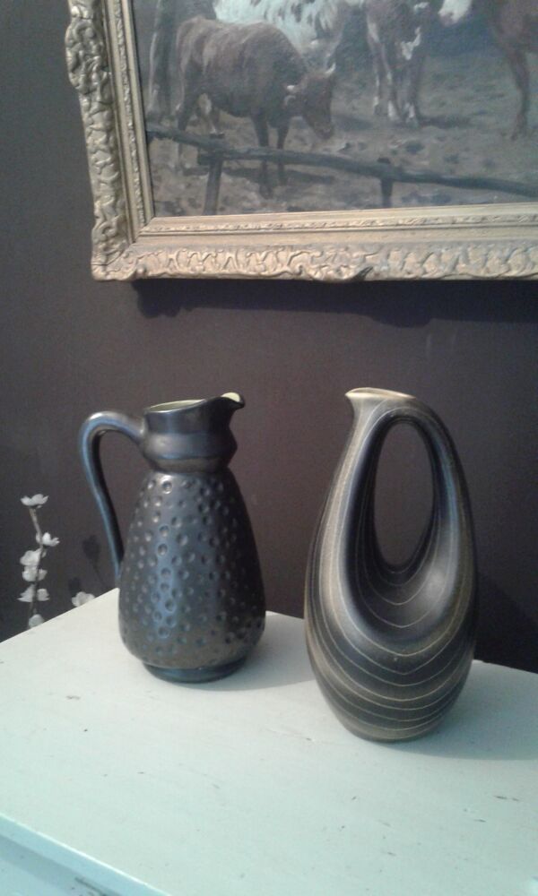 Carafe Blanche Letalle saint clément année 40/50