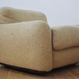 Sofas and Armchair in Wool by Busnelli, 1970s, Set of 3