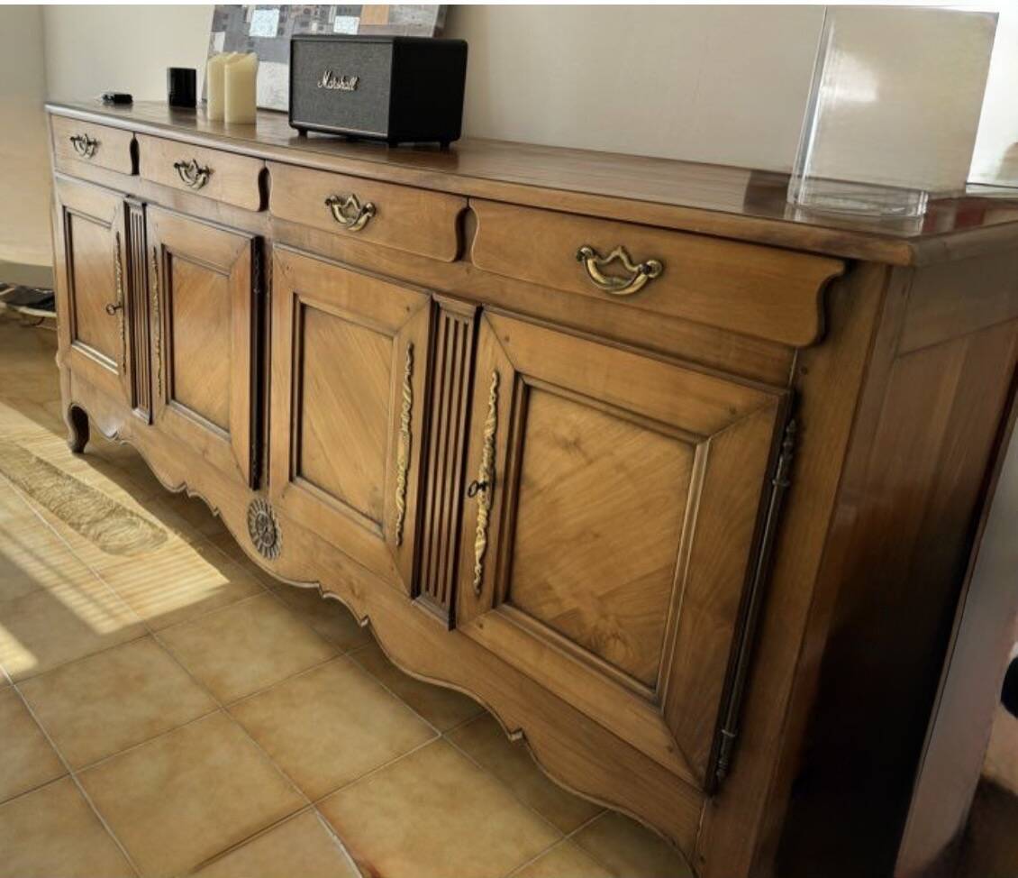 Solid wood buffet
