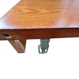 Vintage Baumann oval table 1960 extendable