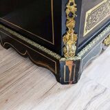 Antique Baroque Revival Inlaid Dresser, 1890s