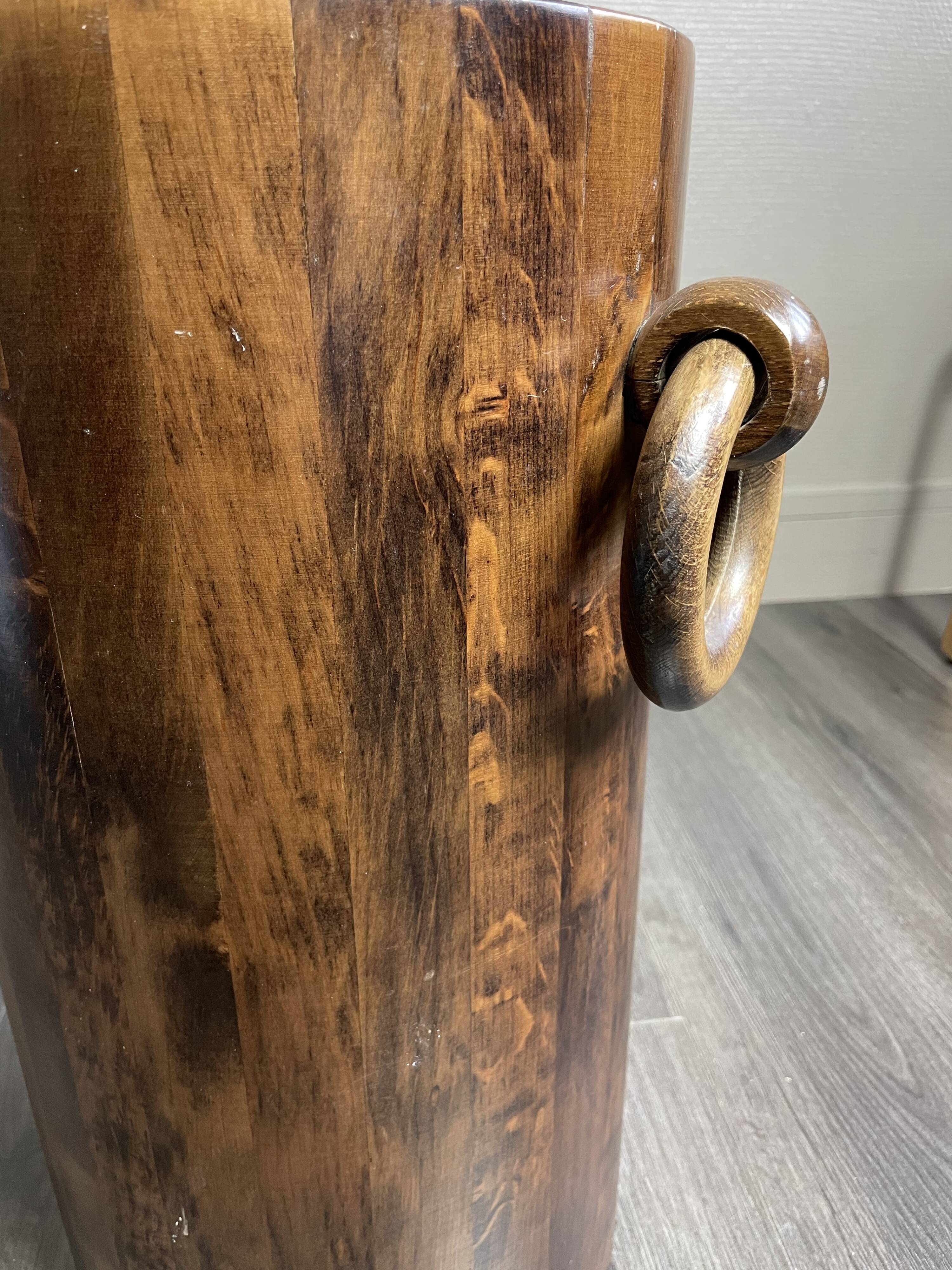 Umbrella holder in solid wood years