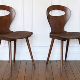 Suite of two Baumann Fourmi chairs