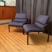 A pair of G30 armchairs by Martin Stoll, Germany, 1980s.