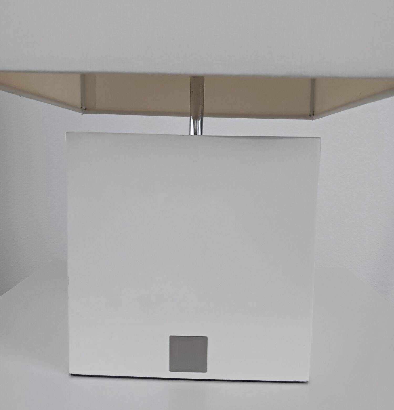 Lampe Moderniste Vintage • Cube • Jan des Bouvrie • 1990