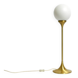 1960s table or floor lamp with a large glass ball from Sölken Leuchten