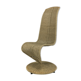 Chair "S" by Marzio Cecchi, 80s