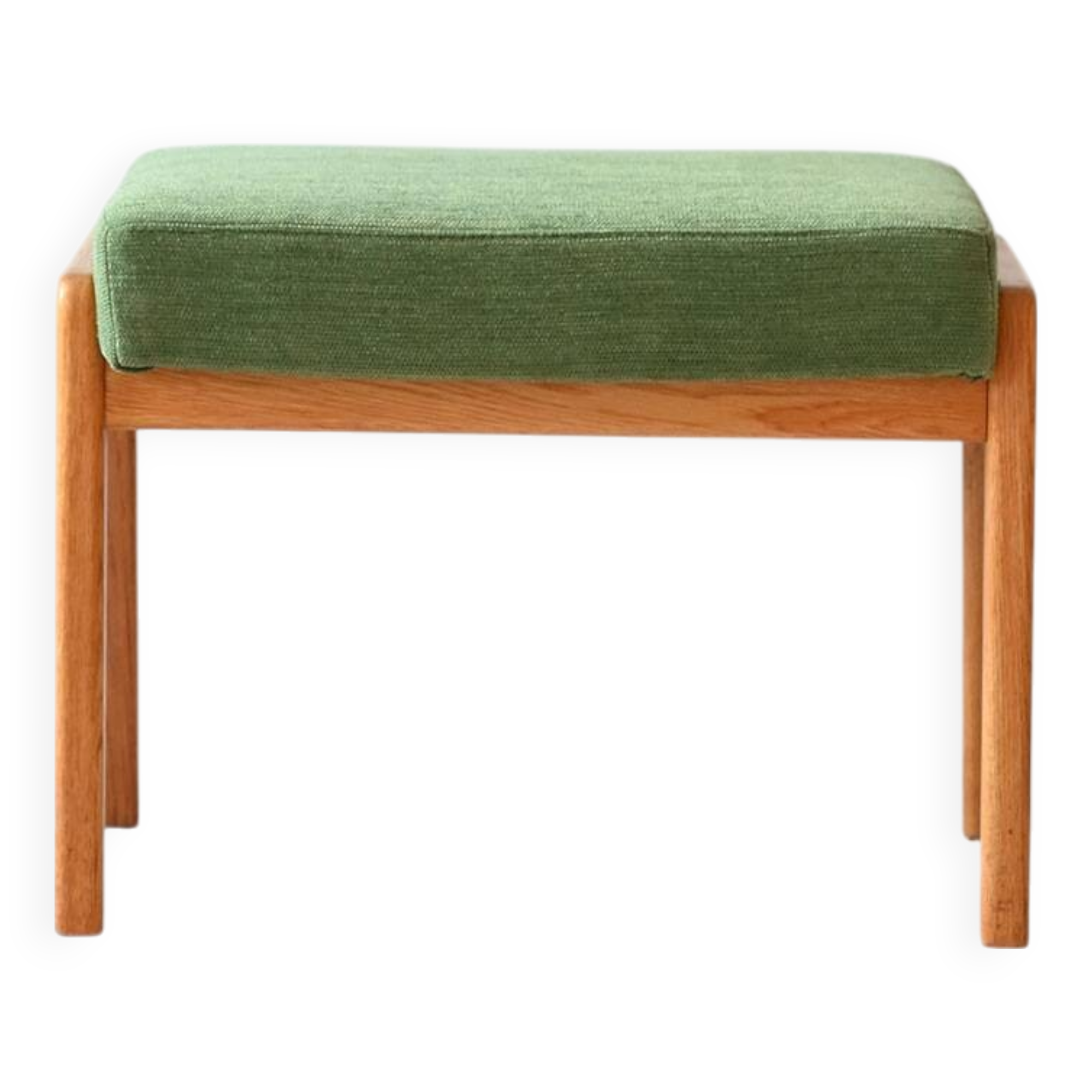 Repose-pieds vert vintage