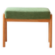 Repose-pieds vert vintage